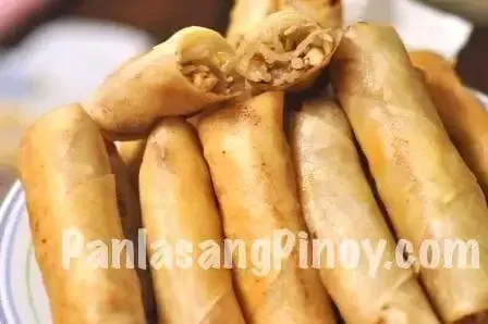 Rollito de primavera de verduras