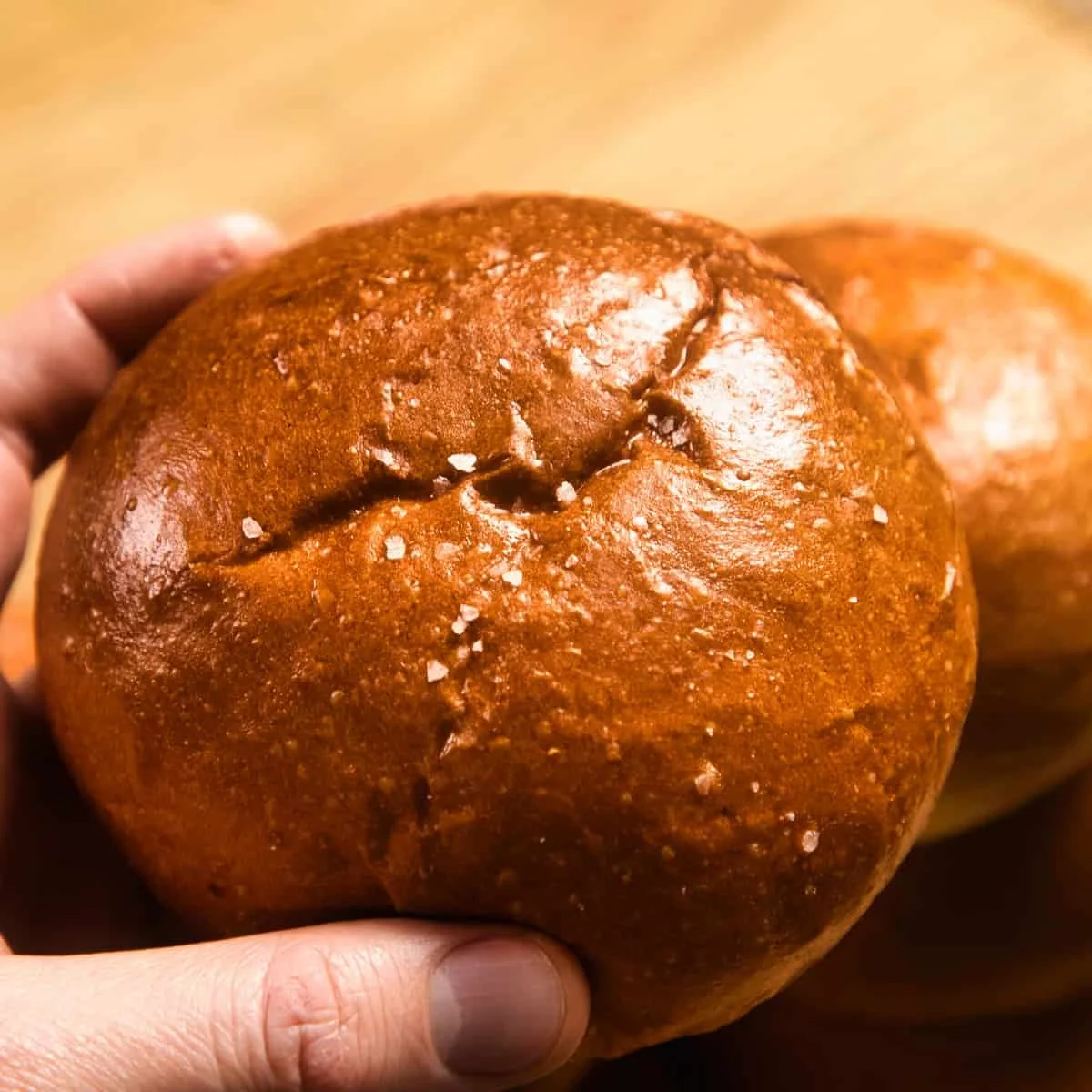 Super Soft Burger Buns - Hokkaido Milk Rolls (Video)
