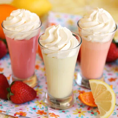 Easy Creamy Fruit Mousse