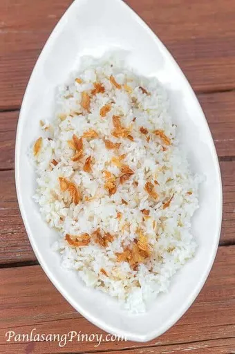 Receta de sinangag (arroz frito filipino)