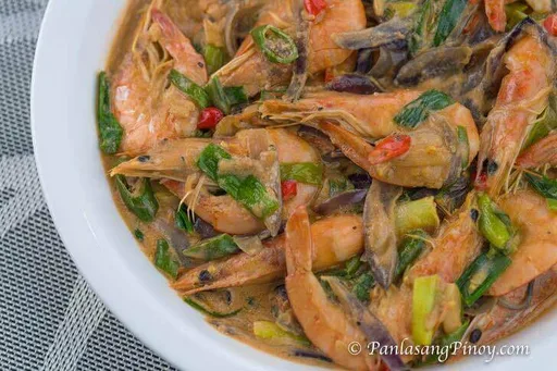 Spicy Ginataang Hipon Recipe