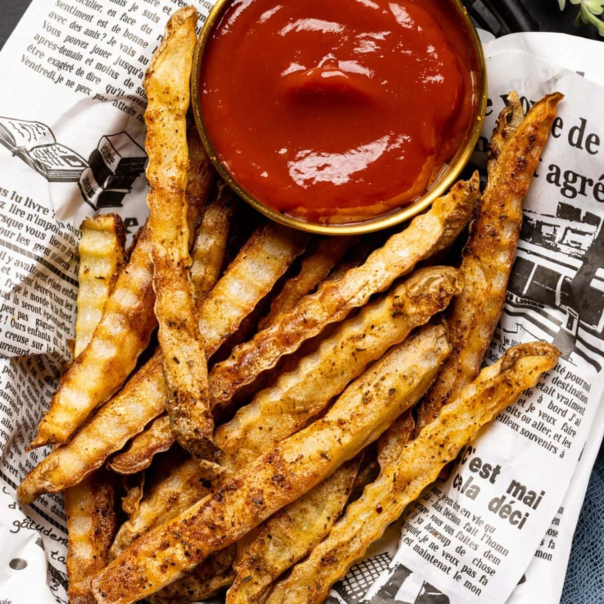 Seasoned Crinkle Cut French Fries