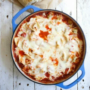 Baked Cheesy Tortellini
