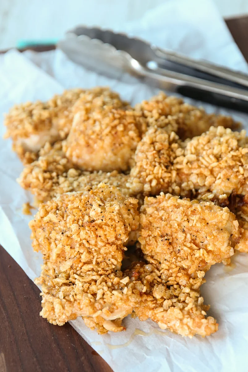 Crispy Baked Chicken Thighs