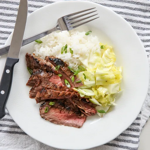 Soy Ginger Marinated Flank Steak