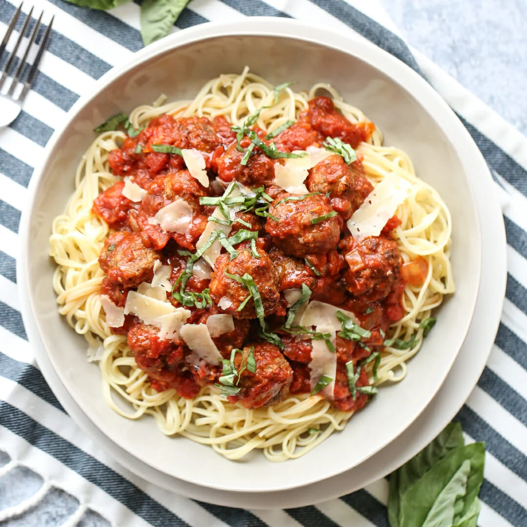 Spaghetti and Meatballs