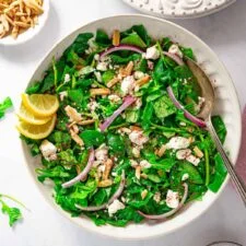 Arugula and Spinach Salad