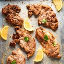 Pechugas de pollo finas al horno