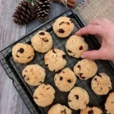 Almond Cranberry Cookies