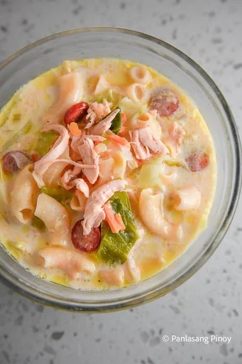 Sopa Cremosa de Pollo