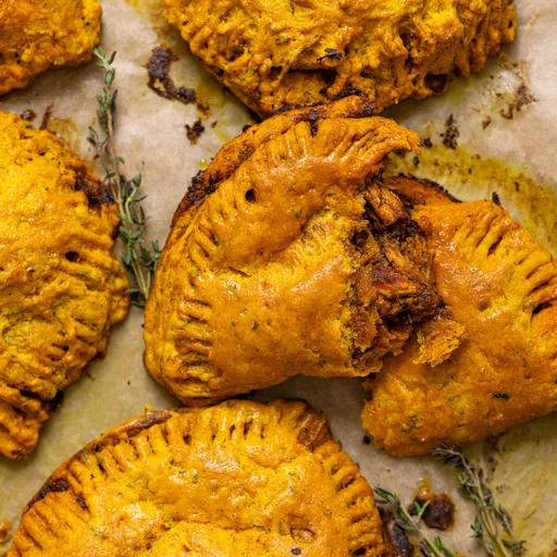 Flaky Jamaican Curry Chicken Patties