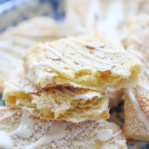 Easy Puff Pastry Almond Danishes