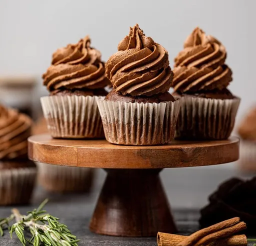 Chocolate Sweet Potato Cupcakes