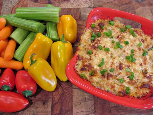 Hot Crab and Artichoke Dip – Keto, Low Carb, Gluten Free