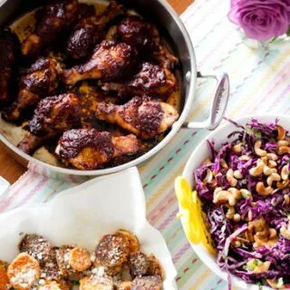 Muslos de Pollo a la Barbacoa al Estilo Caribeño