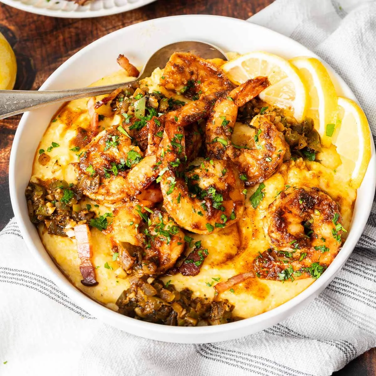 Cajun Shrimp and Grits