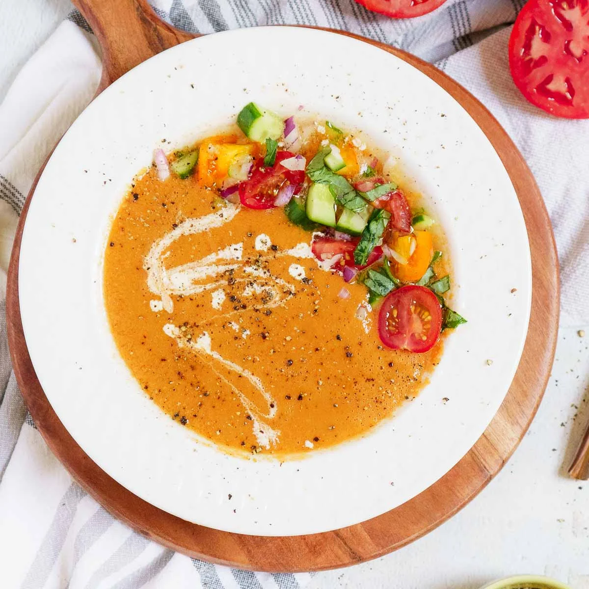 Vitamix Gazpacho