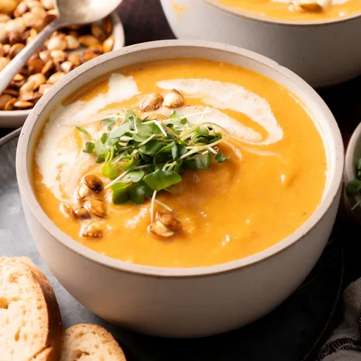 Butternut Squash and Carrot Soup
