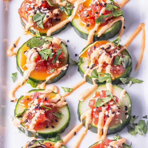 Ahi Tuna Poke Appetizer