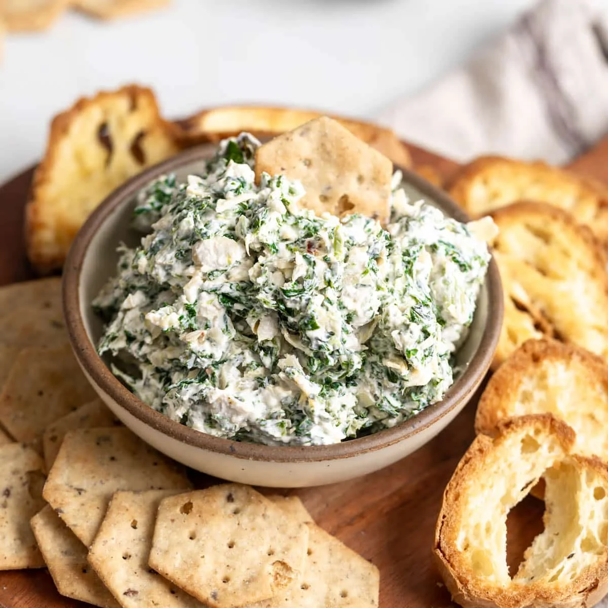 Spinach Artichoke Dip (No Mayo)