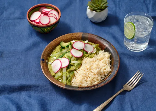 Pipián verde con verduras