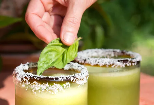 Melon Basil Margarita