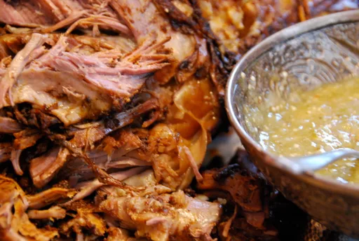 Barbacoa de cordero en adobo