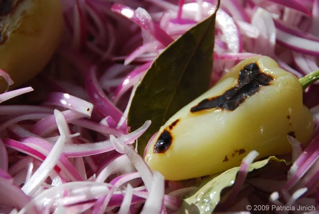 Pickled Red Onions a la Yucateca