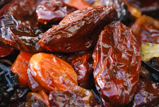 Chiles chipotles en salsa de adobo