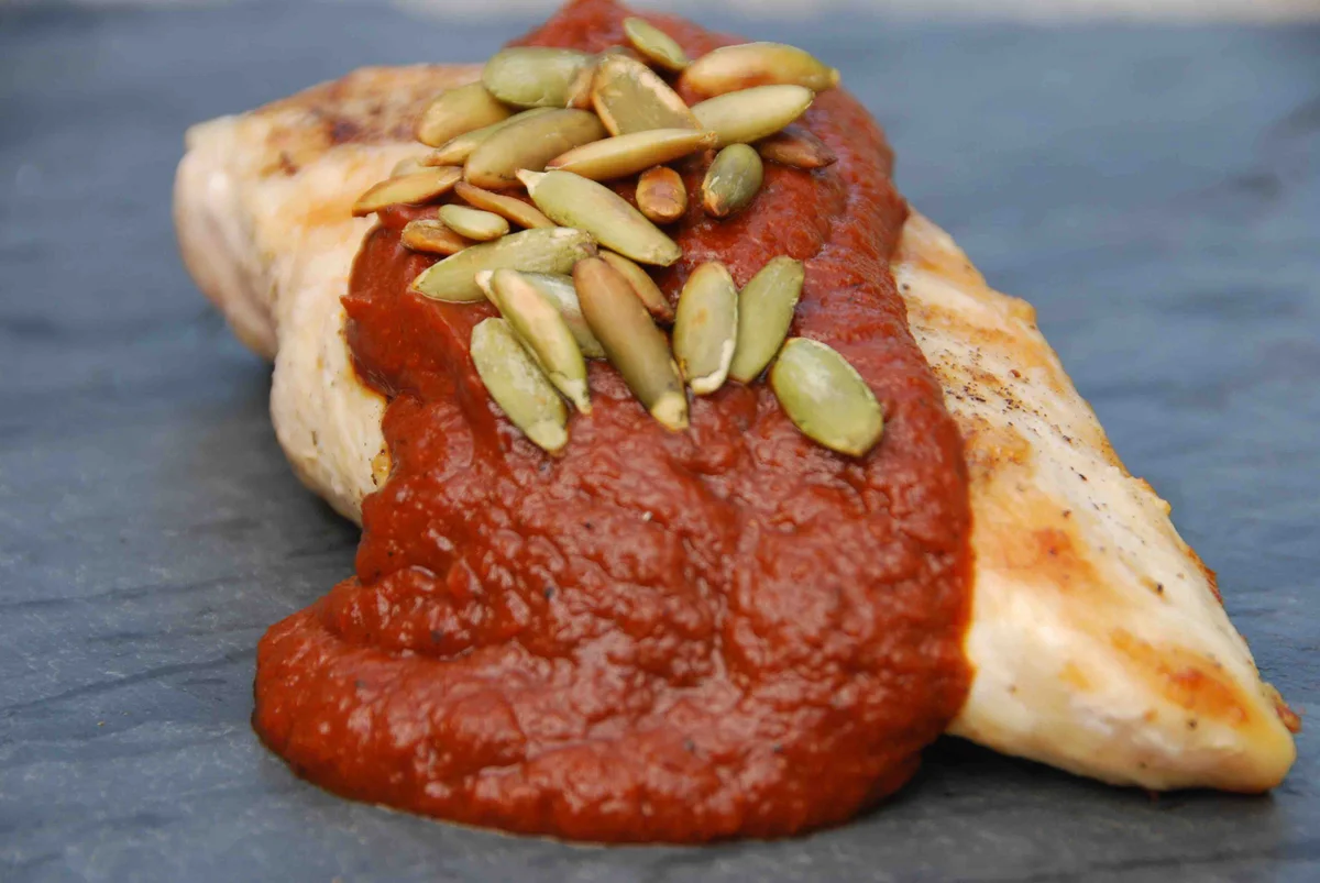 Pumpkin and Ancho Chile Mole