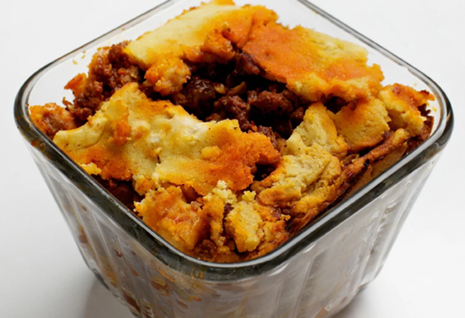 Meaty Tamal Casserole