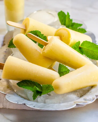 Piña Colada Mini Popsicles