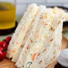 Sándwich de ensalada de patata japonesa