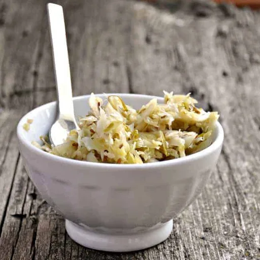 Brussels Sprout Sauerkraut