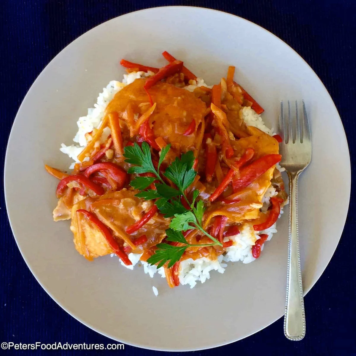 Salmon Podliva (Рис с Подливой из Лосося)