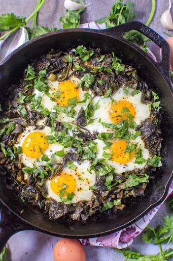 Southern Green Shakshuka