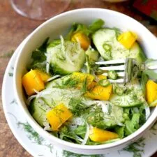 Pickled Cucumber and Onion Salad