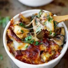 Eggplant and Kabocha Miso Gratin
