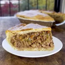 Turkey Tourtiere (Turkey Meat Pie)
