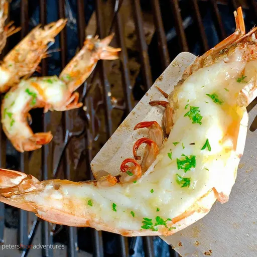 Langostinos a la parrilla