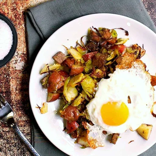 Oven Roasted Corned Beef Hash