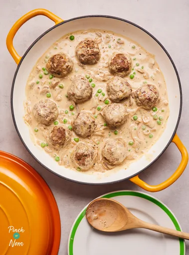 Creamy Dijon Meatballs | Slimming & Weight Watchers Friendly