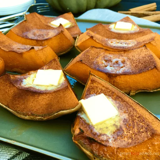 Calabaza asada a la canela