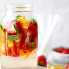 Strawberry Detox Water