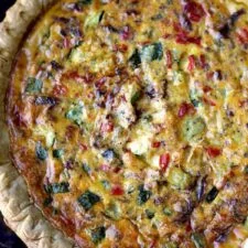 Vegetable Ricotta Pie