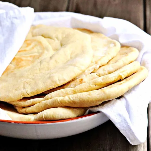 Receta de pan de pita