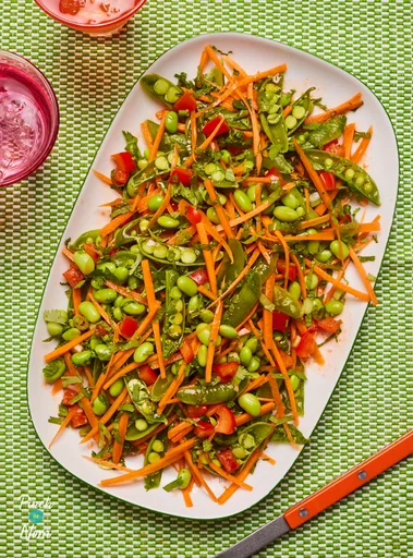 Edamame and Carrot Salad | Slimming & Weight Watchers Friendly