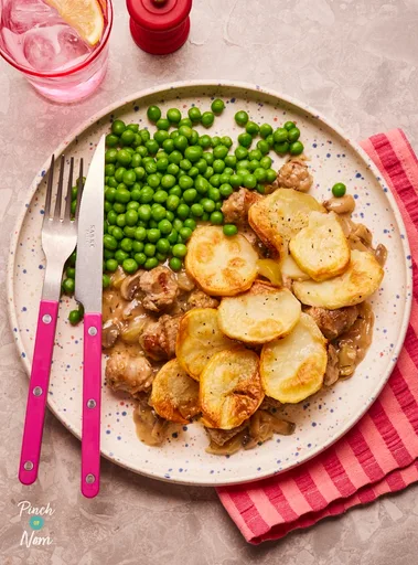 Sausage and Onion Hotpot | Slimming & Weight Watchers Friendly