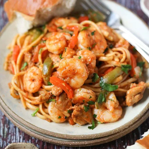 Pasta Jambalaya Cajún
