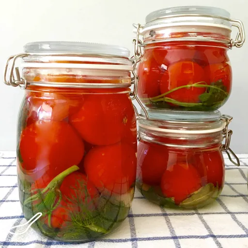 Fermented Tomatoes (Квашеные помидоры)